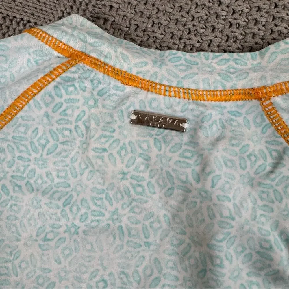 Cabana Life Geometric Rashguard ~ 7/8 - Picture 8 of 11